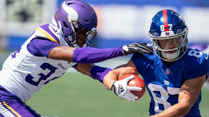 Zemaiah Vaughn still has a ways to go before his spot with the Vikings is considered secure. 