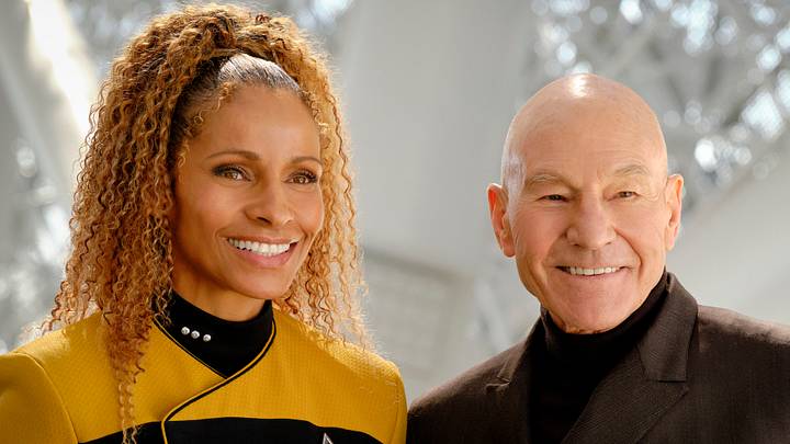 Star Trek Patrick Stewart death Michelle Hurd reaction Star Trek Patrick Stewart death Michelle Hurd reaction