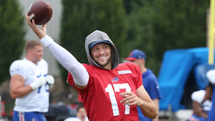 Josh Allen is gearing up for his ninth NFL season.