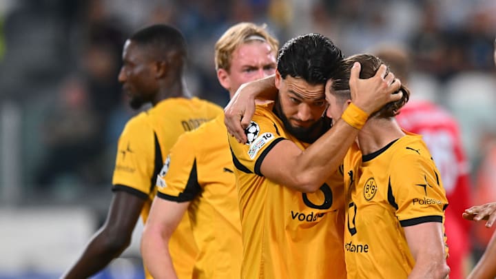 Ramy Bensebaini konnte nach kurzem Disput mit Serhou Guirassy zum Strafstoß antreten und verwandelte sicher