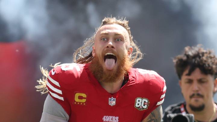 San Francisco 49ers tight end George Kittle (85)
