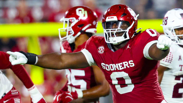 Oklahoma Sooners defensive lineman David Stone 