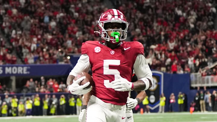 Alabama Crimson Tide wide receiver Germie Bernard (5)