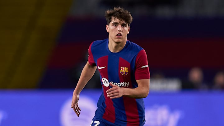 Pau Cubarsí debutó con el primer equipo del FC Barcelona el 18 de enero de 2024