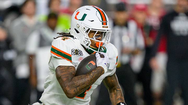 Miami Hurricanes RB Mark Fletcher Jr