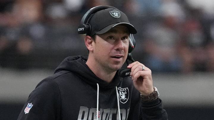 Las Vegas Raiders HC Klint Kubiak Las Vegas Raiders HC Klint Kubiak
