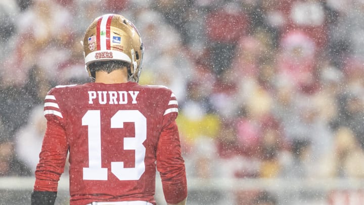 San Francisco 49ers quarterback Brock Purdy (13) San Francisco 49ers quarterback Brock Purdy (13)
