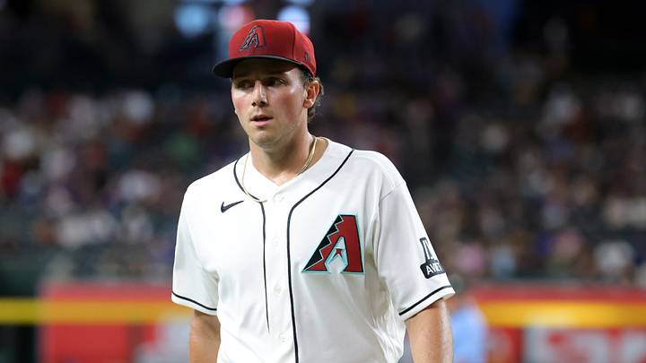 Jun 30, 2026; Phoenix, Arizona, USA; Arizona Diamondbacks pitcher Brandon Pfaadt against the San Francisco Giants at Chase Field. Mandatory Credit: Mark J. Rebilas-Imagn Images Jun 30, 2026; Phoenix, Arizona, USA; Arizona Diamondbacks pitcher Brandon Pfaadt against the San Francisco Giants at Chase Field. Mandatory Credit: Mark J. Rebilas-Imagn Images