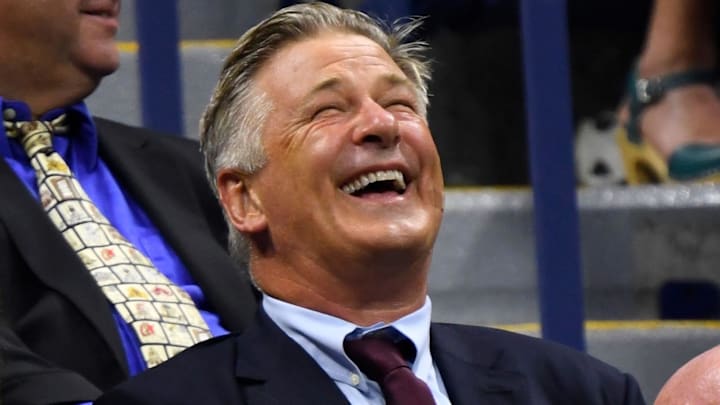 Sept 2, 2019; Flushing, NY, USA;
Alec Baldwin in attendance at the match between Rafael Nadal of Spain and Marin Cilic of Croatia in the fourth round on day eight of the 2019 U.S. Open tennis tournament at USTA Billie Jean King National Tennis Center. Mandatory Credit: Robert Deutsch-Imagn Images Sept 2, 2019; Flushing, NY, USA;
Alec Baldwin in attendance at the match between Rafael Nadal of Spain and Marin Cilic of Croatia in the fourth round on day eight of the 2019 U.S. Open tennis tournament at USTA Billie Jean King National Tennis Center. Mandatory Credit: Robert Deutsch-Imagn Images