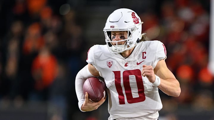 Former Washington State quarterback John Mateer