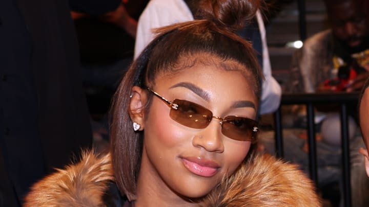 Angel Reese at the McDonald’s All-American Games in New York City