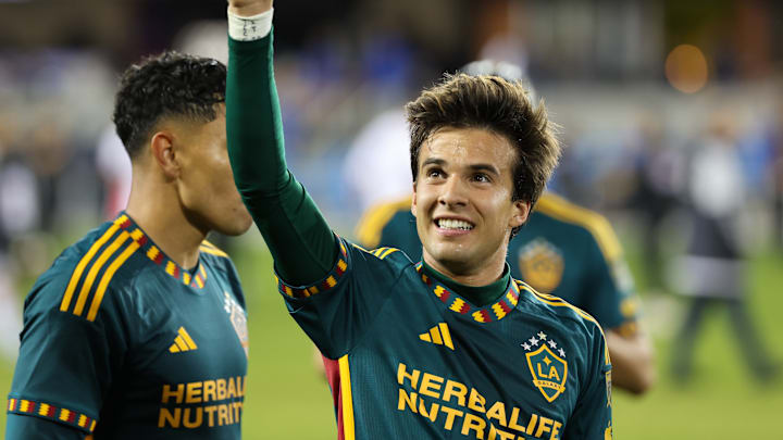 LA Galaxy's Riqui Puig.