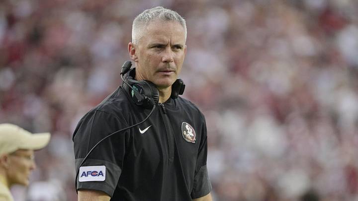 Florida State Seminoles head coach Mike Norvell