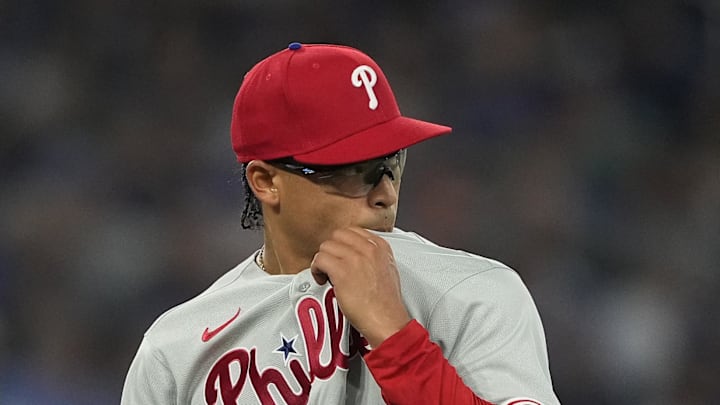 Phillies pitcher Jesus Luzardo