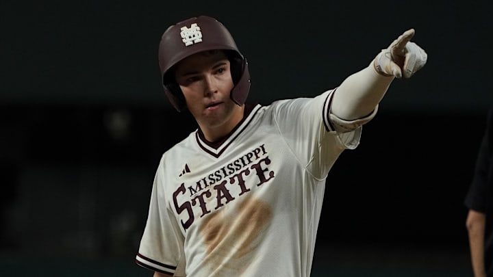 UCLA Bruins against Mississippi State Bulldogs during the Amegy Bank College Baseball Series at Globe Life Field.
