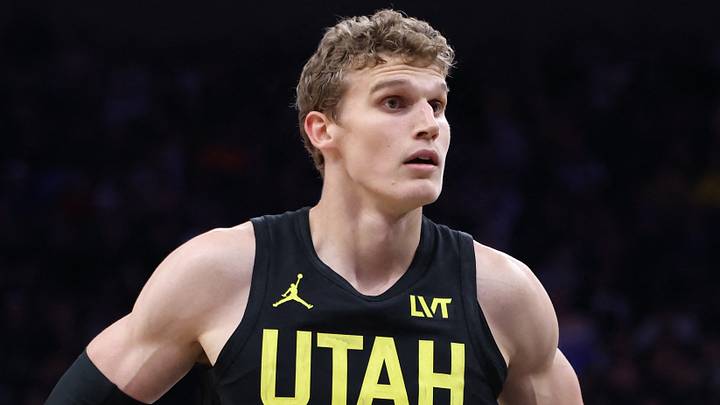 Oct 25, 2024; Salt Lake City, Utah, USA; Utah Jazz forward Lauri Markkanen (23) reacts to missing a shot against the Golden State Warriors during the fourth quarter at Delta Center. Mandatory Credit: Rob Gray-Imagn Images Oct 25, 2024; Salt Lake City, Utah, USA; Utah Jazz forward Lauri Markkanen (23) reacts to missing a shot against the Golden State Warriors during the fourth quarter at Delta Center. Mandatory Credit: Rob Gray-Imagn Images