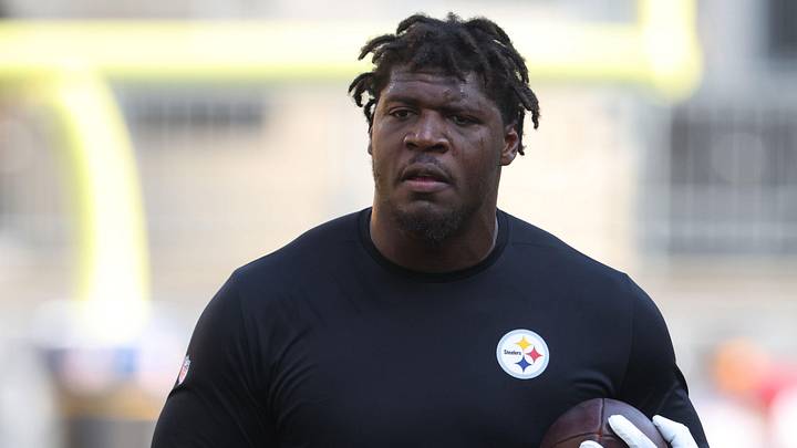Pittsburgh Steelers tight end Darnell Washington Pittsburgh Steelers tight end Darnell Washington