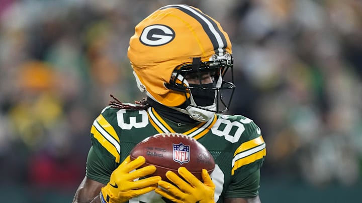 Green Bay Packers wide receiver Savion Williams. Green Bay Packers wide receiver Savion Williams.