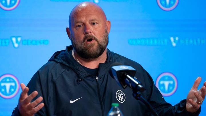 Tennessee Titans offensive coordinator Brian Daboll Tennessee Titans offensive coordinator Brian Daboll