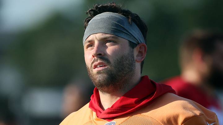 Tampa Bay Buccaneers quarterback Baker Mayfield is fully focused on the 2026 season. Tampa Bay Buccaneers quarterback Baker Mayfield is fully focused on the 2026 season.