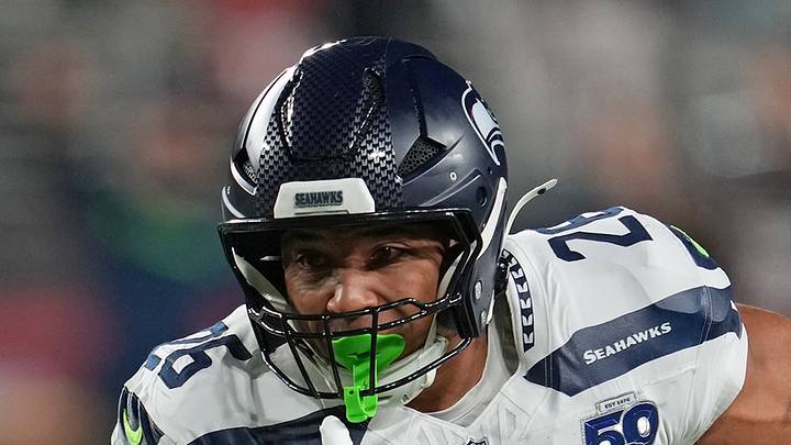 Seattle Seahawks running back Zach Charbonnet rushes the ball against the San Francisco 49ers Seattle Seahawks running back Zach Charbonnet rushes the ball against the San Francisco 49ers