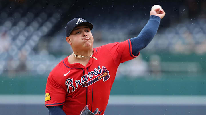 Jose Suarez gave the Braves innings. Maybe he can do it again Jose Suarez gave the Braves innings. Maybe he can do it again