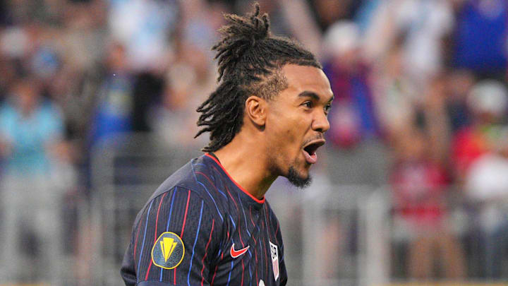 Damion Downs scored the winning penalty in the shootout against Costa Rica.