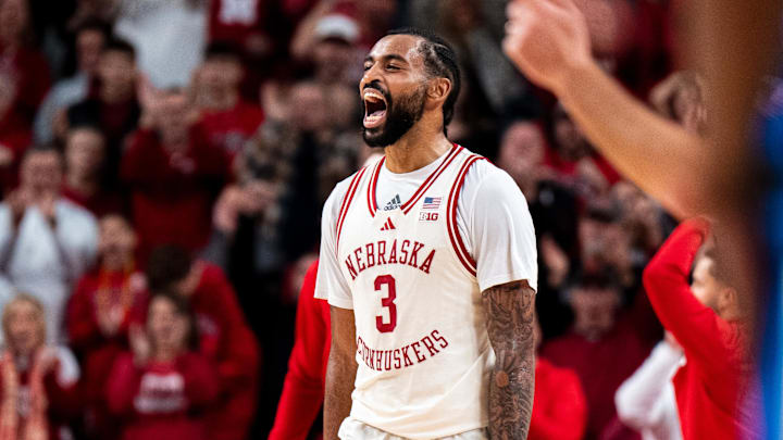 Brice Williams reacts after a basket against UCLA.