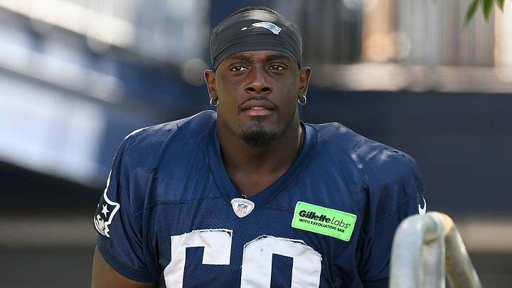 Defensive lineman Sam Roberts Defensive lineman Sam Roberts
