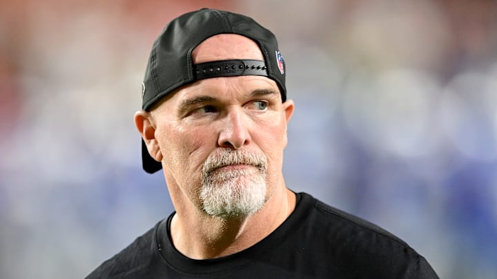 Washington Commanders head coach Dan Quinn Washington Commanders head coach Dan Quinn