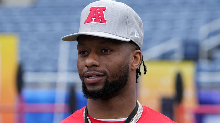 Houston Texans running back Joe Mixon during AFC Practice for the Pro Bowl Games at Camping World Stadium.