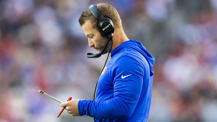 Los Angeles Rams head coach Sean McVay 