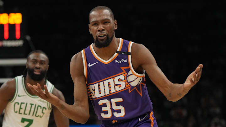 Your final glimpse of Kevin Durant in a Phoenix Suns uniform.