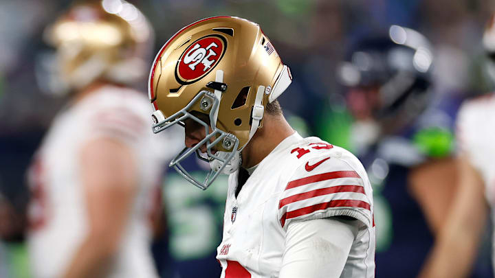 San Francisco 49ers quarterback Brock Purdy