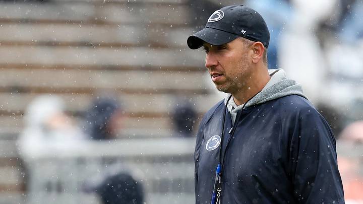 Penn State Nittany Lions head coach Matt Campbell Penn State Nittany Lions head coach Matt Campbell