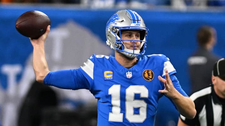 Detroit Lions quarterback Jared Goff (16). Detroit Lions quarterback Jared Goff (16).