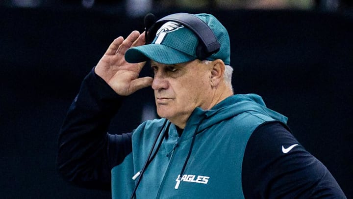 Philadelphia Eagles defensive coordinator Vic Fangio