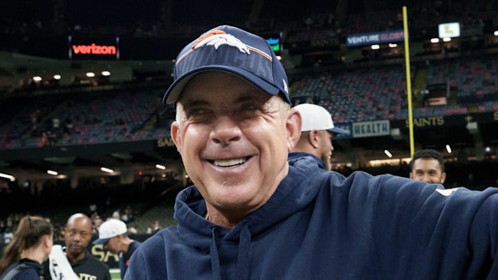 Denver Broncos head coach Sean Payton Denver Broncos head coach Sean Payton