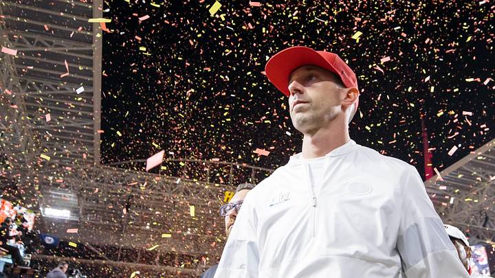 San Francisco 49ers head coach Kyle Shanahan San Francisco 49ers head coach Kyle Shanahan