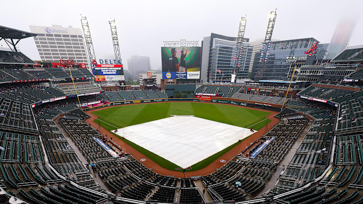Miami Marlins v Atlanta Braves