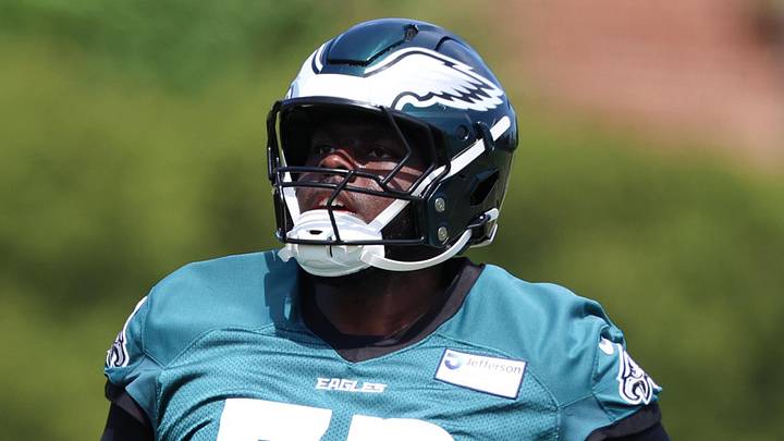 Philadelphia Eagles lineman Markel Bell Philadelphia Eagles lineman Markel Bell