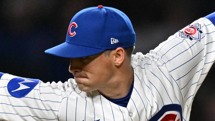 Apr 22, 2026; Chicago, Illinois, USA; Chicago Cubs pitcher Hoby Milner (41) pitches against the Philadelphia Phillies during the ninth inning at Wrigley Field. Mandatory Credit: Patrick Gorski-Imagn Images Apr 22, 2026; Chicago, Illinois, USA; Chicago Cubs pitcher Hoby Milner (41) pitches against the Philadelphia Phillies during the ninth inning at Wrigley Field. Mandatory Credit: Patrick Gorski-Imagn Images