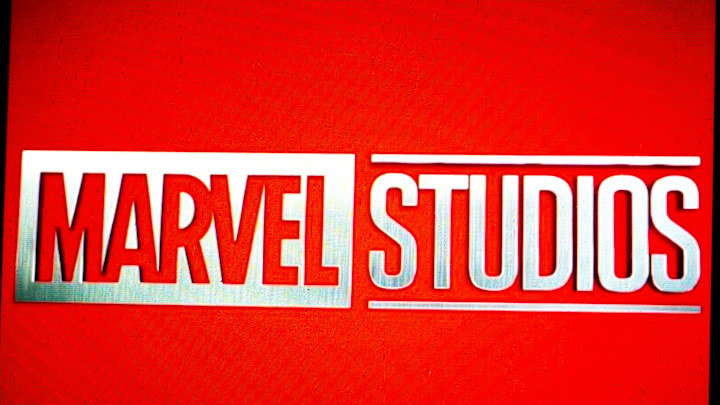 In this photo illustration, the Marvel Studios logo is seen...