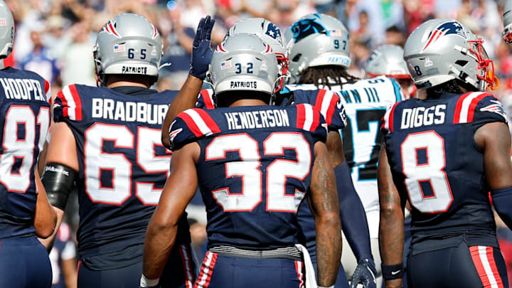 The nameplate on TreVeyon Henderson's jersey raised many questions