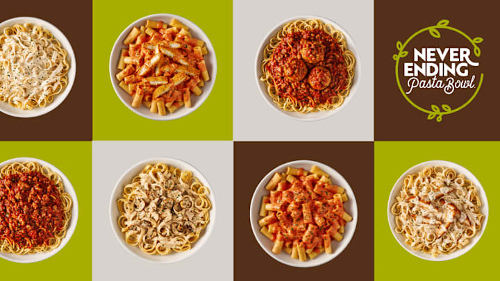 Olive Garden Never Ending Pasta Bowl