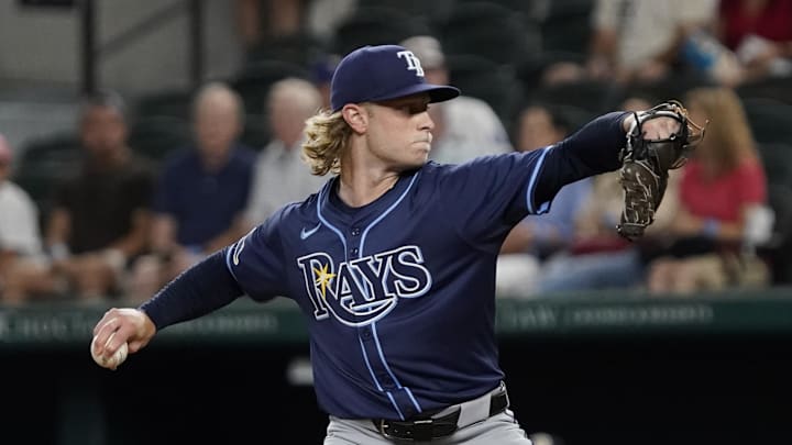 Tampa Bay Rays pitcher Shane Baz pitched eight scoreless innings in a 4-0 win over Kansas City on Thursday afternoon.