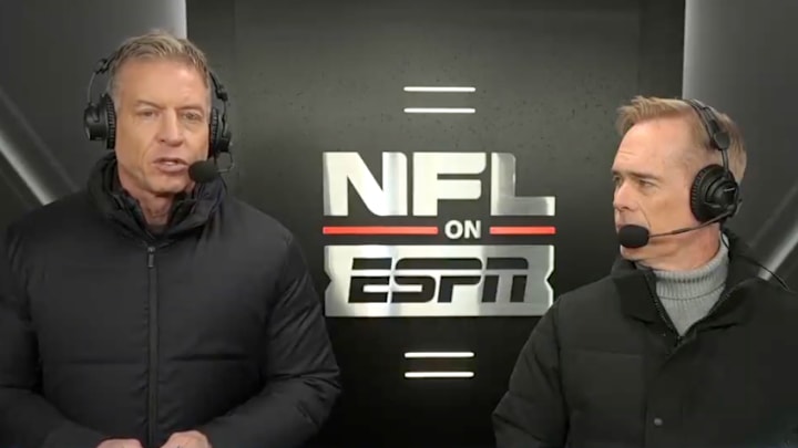 Troy Aikman thinks the Steelers could have a short stay in the NFL playoffs. 