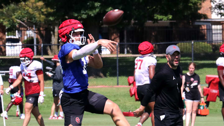 Oklahoma quarterback John Mateer Oklahoma quarterback John Mateer