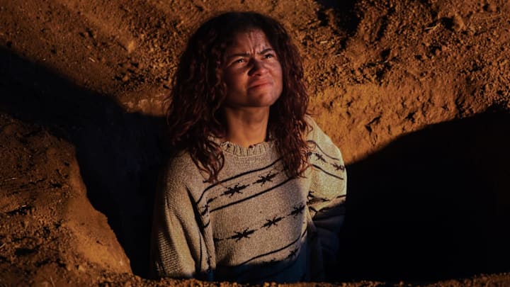 Zendaya as Rue in Euphoria season 3 episode 5 Zendaya as Rue in Euphoria season 3 episode 5