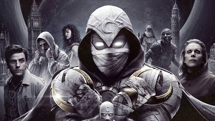Moon Knight, a Marvel Studios series set in the Marvel Cinematic Universe, streaming on Disney+ Moon Knight, a Marvel Studios series set in the Marvel Cinematic Universe, streaming on Disney+